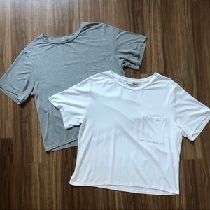 [Bundle of 2] Aritzia Pocket T-Shirt -Wilfred Free